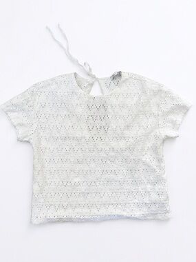 NWOT Women’s Dex Crochet Style Cotton Summer Top Size Medium